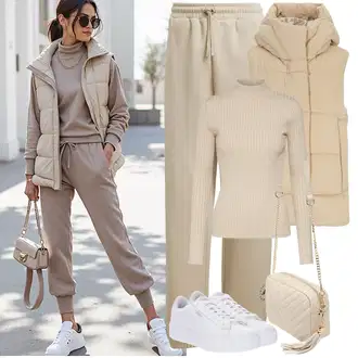 Outfity na podzim Estetika s Bílá Nízká Teniska/Teniska s dírkovaným vzorem/Úzká teniska/Teniska na platformě Puma "Cool vzhled na jaro"Look: Estetika, Bad Taste, Ležérní, Disko, Skater, Sportovní, Unisex