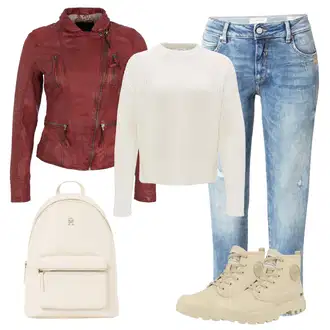 outfit mit Gang "Pomladna oprava"