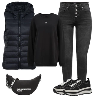 outfit mit Adidas Originals "Pomladna oprava"