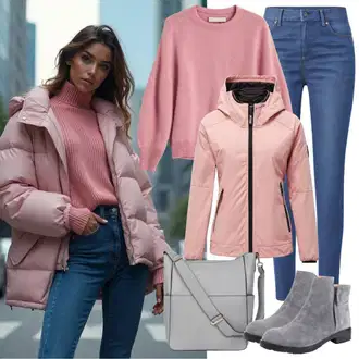 Rojstni dan outfit mit Temno siva/Siva/Rjava/Svetlo siva/Škrlatna Copat iz ovčje kože/Zimski Copat/Zimski čevelj/Zimski škornj iz jagnječje kože/Hišni škorenj/Topel Copat EMU AUSTRALIA, Roza Jakna s Kapuco/Vetrovka/Odsevna Jakna mr. gugu & miss go "Popolno za jesen"Look: Bar, Dan plaže, Rojstni dan, Silvestrovo, Pogreb, Pop koncert, Electro, Rave, 18. rojstni dan