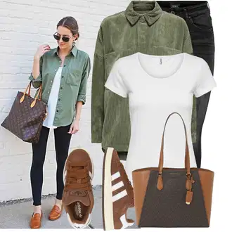 Outfit sa Crna/Tamnosiva/Siva/Svjetlosiva/Kaki Kožna Jakna/Traperice s Prorezom/Push-up Traperice/High Waist Traperice/Kožne Cipele/Termo Traperice/Zimska jakna/Bikerske Traperice Only "Praktičan look"