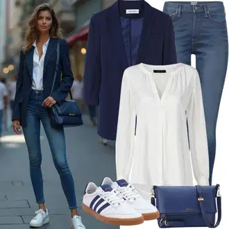 Seksi kombinacije sa Plava/Tamnoplava Traperice Kožna Jakna/Kožne jakne/Traperice s Rupom/Traperice s Prorezom/Push-up Traperice/Čizma do Gležnja levi's ® "Proljetna odjeća"
