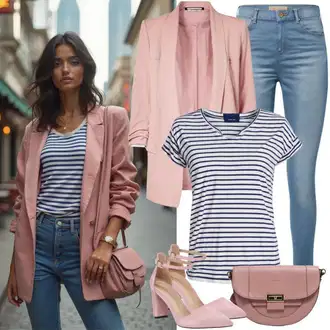 Seksi kombinacije sa Plava/Tamnoplava Traperice Kožna Jakna/Kožne jakne/Traperice s Rupom/Traperice s Prorezom/Push-up Traperice/Čizma do Gležnja levi's ® "Proljetna odjeća"