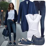 Denim outfits Eleganten za dame image