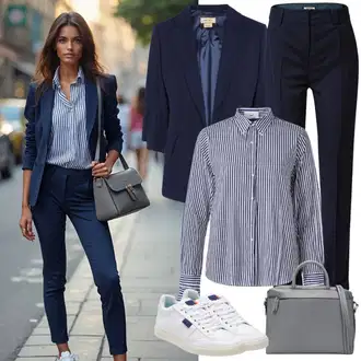 Ležerne kombinacije za ured "Savršeni građevinski outfit"
