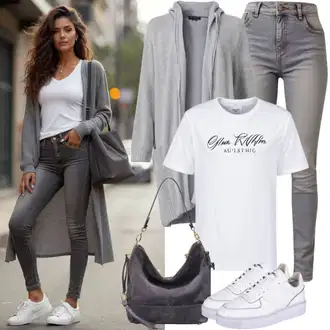 Pants outfits "Sproščen videz"