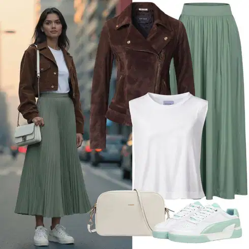 Roza Jakne kombinirajte z Zelena/Turkizna/Modra Vintage maxi krila/Potiskano krilo/Plisirano krilo/Midi krila/Korejska krila/Italijanska krilo/Krila s cvetličnim vzorcem/Nagubana Krila/Krila iz 90-ih/Krila iz 80-ih Trendyol, Temno rdeča/Vinsko rdeča/Škrlatna/Roza Box Jakne/Jakne s Kapuco/Bluzoni/Slip-on Jakne/Rebrast Žamet Jakna/Jesenske Jakne/Trachten jopice trend alaçatı stili, Bela/Krem Superge Nizke/Platnene superge/Ozke superge/Usnjene Superge/Plato-Sneaker Hugo, Bela/Rdeča Kratki topi/Crop Tops Čipka/Odrezane majice brez rokavov Sixth June, Bela/Krem luvishoes