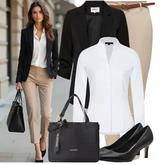 Kombinacije za posao Ležerno Ljeto sa Bež/Kaki Nekategorizirano Only "Moderan look za slobodno vrijeme"Look: Pametno ležerno, Old Money, Ležerno, Prekrasan, cool, Safari
