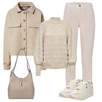 outfit mit Brax "Udaren videz za pomlad"