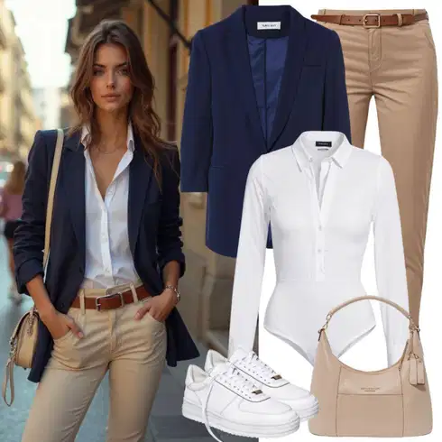 Kombinace Hnědá/Khaki/Béžová 3/4 Kalhoty/Kalhoty se Štěrbinou/Capri Kalhoty/Mušelínové Kalhoty/Mrkvová Kalhoty/Chinos/Úzká Kalhoty/Navlékací Kalhoty/Sportovní Kalhoty střední délky/Obleková Kalhoty/Bengaline Kalhoty/7/8 Kalhoty Lascana
