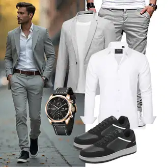 Outfit mit Weiß J.VER "Business Outfit"