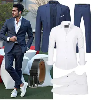 Outfit mit Weiß J.VER "Business Outfit"