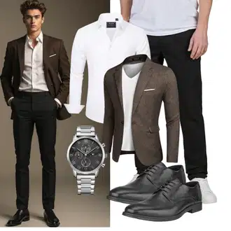 Outfit mit Weiß J.VER "Business Outfit"