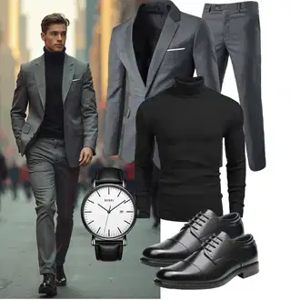 Business Outfits Winter mit COOFANDY "Business Outfit"