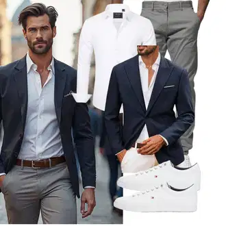 Outfit mit Weiß J.VER "Business Outfit"