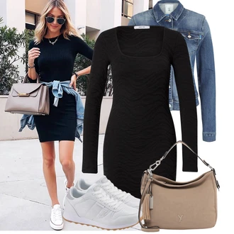 Outfit s Oranžová/Hnědá/Béžová/Bílá/Krémová Pohodlná Bota/Bezpečnostní bota/Lodička s Přezkou/Teniska s dírkovaným vzorem/Tenisky s Bočním Zipem/Bota Na Pěší Turistiku/Nízká Teniska/Teniska na platformě/Zdravotní bota Skechers "Stylové kombinace pro volný čas"