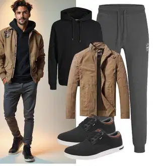 Outfit mit Braun Unkategorisiert WenVen "Freizeit Outfit"