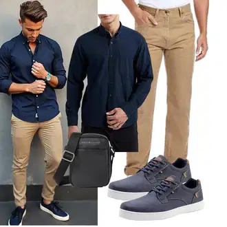Outfit mit Blau Unkategorisiert Tommy Hilfiger "Freizeit Outfit"