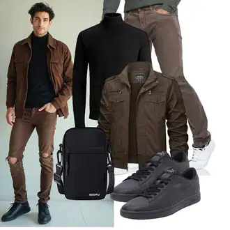 Freizeit Outfits mit Schwarz WATERFLY "Freizeit Outfit"