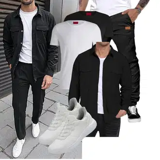 Freizeit Outfits mit Schwarz Unkategorisiert JMIERR "Freizeit Outfit"