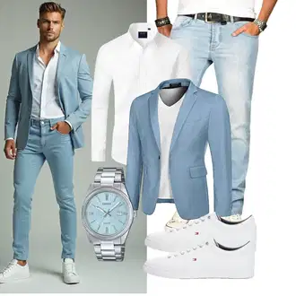 Outfit mit Weiß J.VER "Freizeit Outfit"