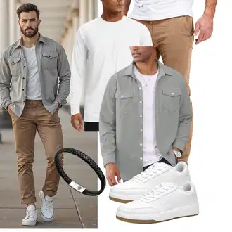 Date Winter Outfit mit Unkategorisiert EKLENTSON "Freizeit Outfit"Look: Party, Date