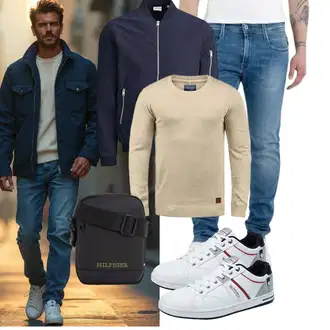 Mini Outfit mit Tommy Hilfiger "Freizeit Outfit"