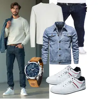 Herbst Outfits Geburtstag mit BY BENYAR "Freizeit Outfit"Look: Geburtstag, Vatertag, Festival, Valentinstag, Hochzeit, Wasen, Date