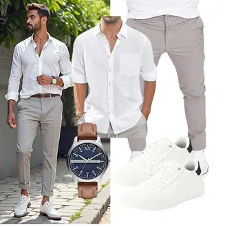 Leinen Hochzeit Outfit mit Unkategorisiert J.VER "Freizeit Outfit"Look: Hochzeit
