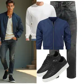 Tapered Outfit mit Unkategorisiert Only & Sons "Freizeit Outfit"