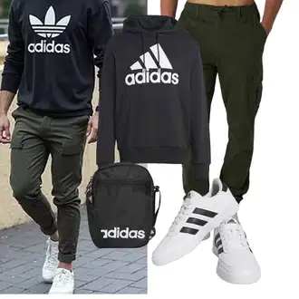 Outfit mit Chino Hose/Cargo Short/CargoHose/LaufHose/Jogger Hose Smith & Solo "Freizeit Outfit"