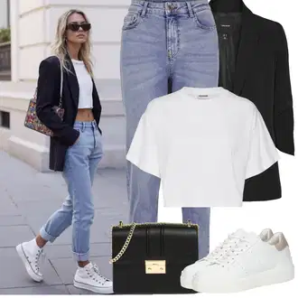 Kombinacije od trapera "Proljetni Outfit"