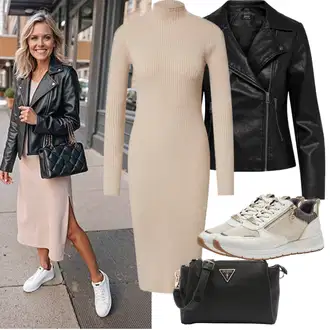 Outfity pro baculky Elegantní s Oranžová/Černá/Bílá Pánská taška/Pásková taška/Klasická Taška Přes Rameno/Dopisová peněženka/Malá Taška/Brašna/Sportovní Taška Přes Rameno Guess "Jarní Outfit"Look: Rad, Klasické, Cool, Elegantní, Extravagantní, Metal, Kancelář, Premium, Retro, Vintage
