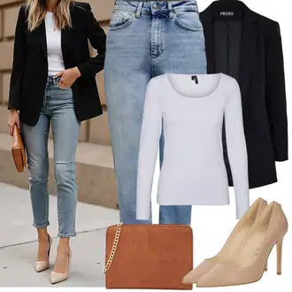 Kombinacije od trapera "Proljetni Outfit"