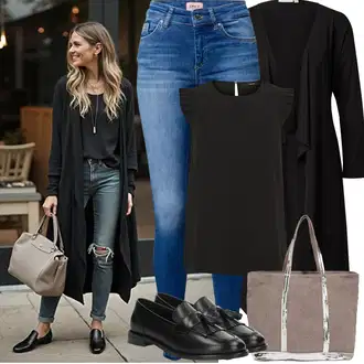 Kombinacije od trapera "Proljetni Outfit"