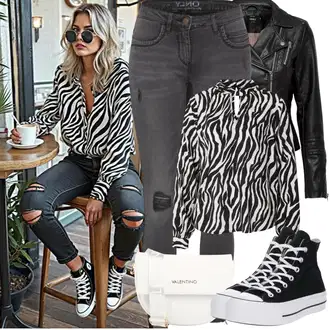 Kombinacije od trapera "Proljetni Outfit"