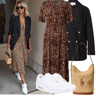 Air Max 90 Outfit sa Bijela/Krem Zumba cipela/gimnastička papuča/Tenisica za fitness/cipela za trčanje/Tenisica za tenis Nike Sportswear "Proljetni Outfit"