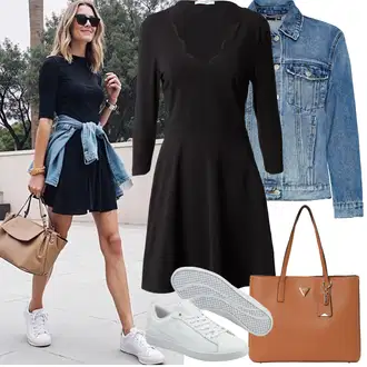 Outfity pro desetiletí Sportovní s Šedá/Krémová/Bílá Úzká teniska/Kožené tenisky/Nízká Teniska Puma "Jarní Outfit"Look: Bad Taste, Ležérní, Hip Hop, Skater, Chytrý příležitostný, Sportovní, Unisex