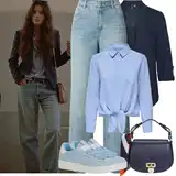 Kalhoty se Štěrbinami Outfity image
