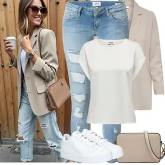 Kombinacije od trapera "Proljetni Outfit"