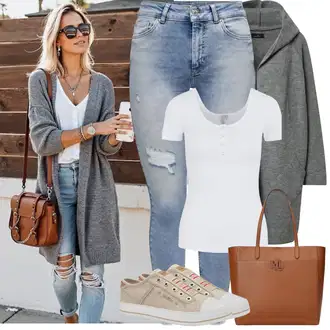 Kombinacije od trapera "Proljetni Outfit"