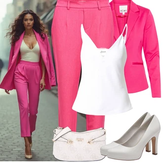 Outfit s Béžová/Hnědá/Šedá/Bílá/Stříbrný Lodička na Platformě/Komunijní bota/Pohodlná lodička/Elegantní Bota/Svatební Bota/Business Bota/Svatební bota/Lodička na Vysokém Podpatku/Lodička s vysokým nártem/Vintage Lodička Tamaris "Jarní outfit"