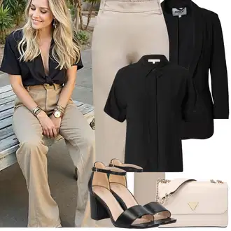 Outfit s Černá Krátké Sako/Kožená bunda pro muže/Pletený Sako/Blejzrové Bund/Kožená Pánská Bund/Dlouhý Sako/Boyfriend Sako/Oversize Sako/Smokingové sako/Teplákový blejzr/Kožená bunda/Elegantní Sako/Blůzové Sako Only "Jarní outfit"