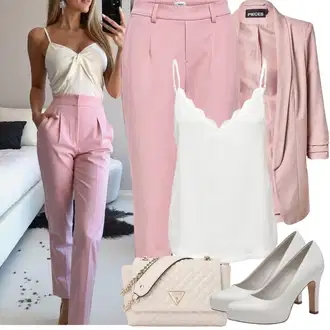 Visoke Pete Outfit sa Bež/Siva/Bijela/Srebro/Smeđa Poslovna Obuća/Pumpica S Visokim Prednjim Dijelom/Platformska Pumpa/Udobna pumpa/Salonka Na Visoku Petu/Cipela Za Vjenčanje/cipela za mladenku/Vintage Pumpa/Elegantna Cipela/obuća za pričest Tamaris "Jarní outfit"