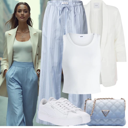 Kombinace Světle Modrá/Modrá/Lilové barvy Tradiční Kalhoty/Mušelínové kalhoty/Široká Kalhoty/Lněné Kalhoty/Domácí Kalhoty/Plážová Kalhoty/Pyžamová Kalhoty Edited