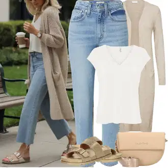 Vysoký Pas Outfit s Světle modrá/Modrá Mom Jean/Kotníková Bota/Zkrácené Džíny/Dad Džíny/Vintage džíny/Džíny s Rozparkem/Girlfriend Džíny/Boyfriend Džínové kalhoty/Zužující se Džíny/High Waist Džínové Kalhoty levi's ® "Jarní outfit"