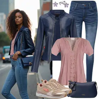Rojstni dan outfit mit Modra/Svetlo modra Ozke Kavbojke/Push up Kavbojke/Usnjena Jakna/Zimska jakna/Kavbojke Visokega Pasu/Odrezane Kavbojke/Usnjene Čevlje/Kavbojke na Poteg/Termodžinsi/Moška Usnjena Jakna/Gležnarji/Kavbojke z Razporkom United Colors of Benetton, Roza Igrača za otroke/Razigrana bluza/Crash bluza/Čipkasta Bluza/Bluza z Vezenino Broderie answear lab "Lepa pomladna obleka"Look: Dan plaže, Koncert, Pop koncert, Šola, 18. rojstni dan, Rojstni dan, Bar, Rave, Valentinovo, Materinski dan, 40. rojstni dan