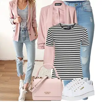 Outfit s Khaki/Světle zelená/Tmavě zelená/Bílá/Béžová/Zelená Bota Teniska na platformě/Tenisky s Bočním Zipem/Nízká Teniska/Letní tenisky/Teniska s dírkovaným vzorem/Plátěná teniska/Úzká teniska/Vintage teniska/Kožené tenisky Guess "Cool každodenní outfit"