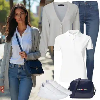 Vsakdanje Outfiti "Modni pomladni outfit"