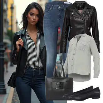 Vsakdanje Outfiti "Pomladna oprava"